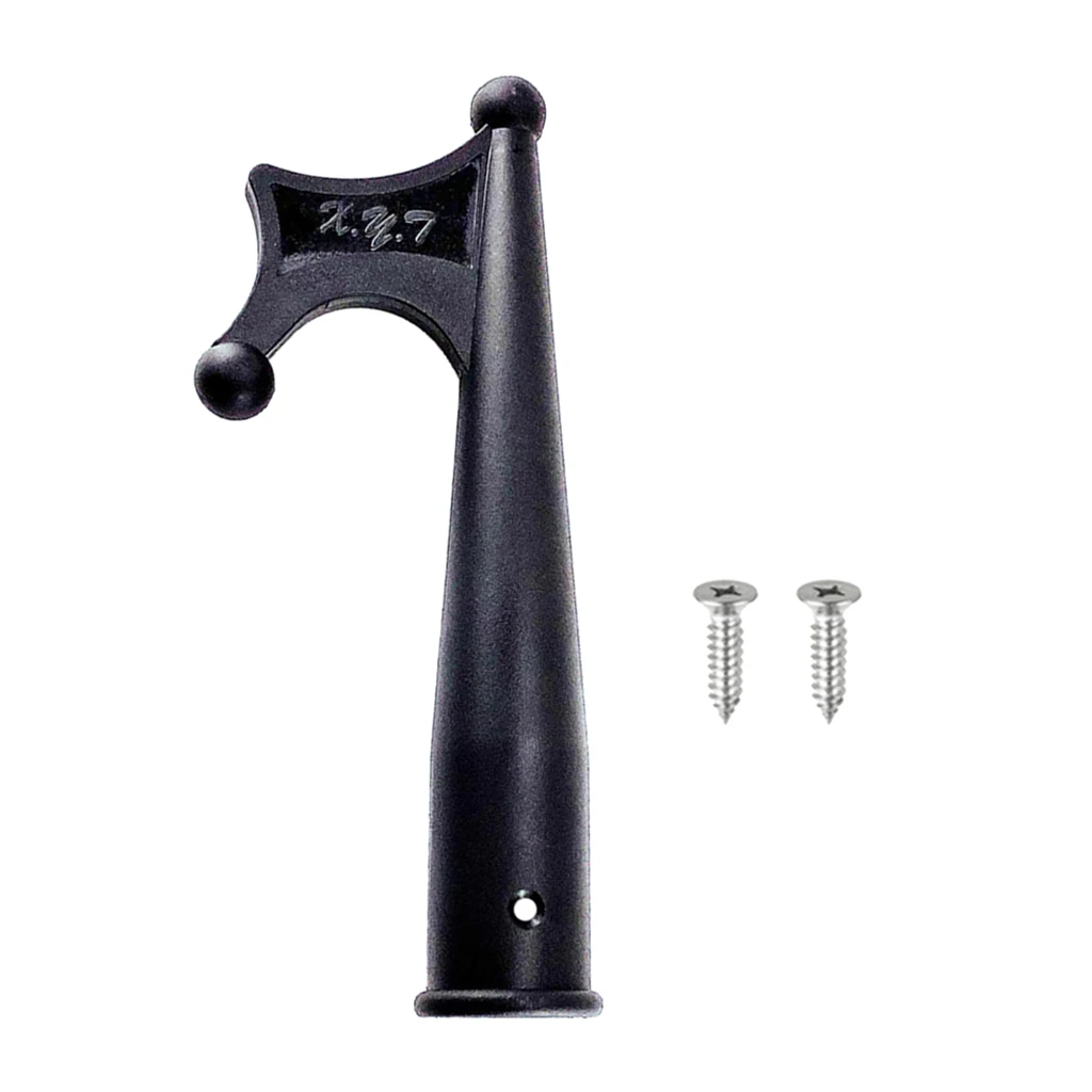 

Boat Hook Attachment Head Top 58cm Length for 1inch Tubes, Black Nylon