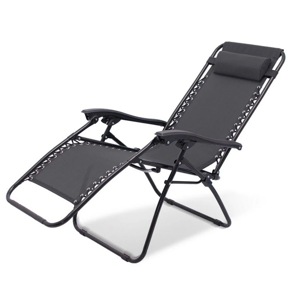 Recliner Replacement Mesh Breathable Sling Chair Cloth Couch Garden Folding w Head Relax Cushion & Laces | Спорт и развлечения