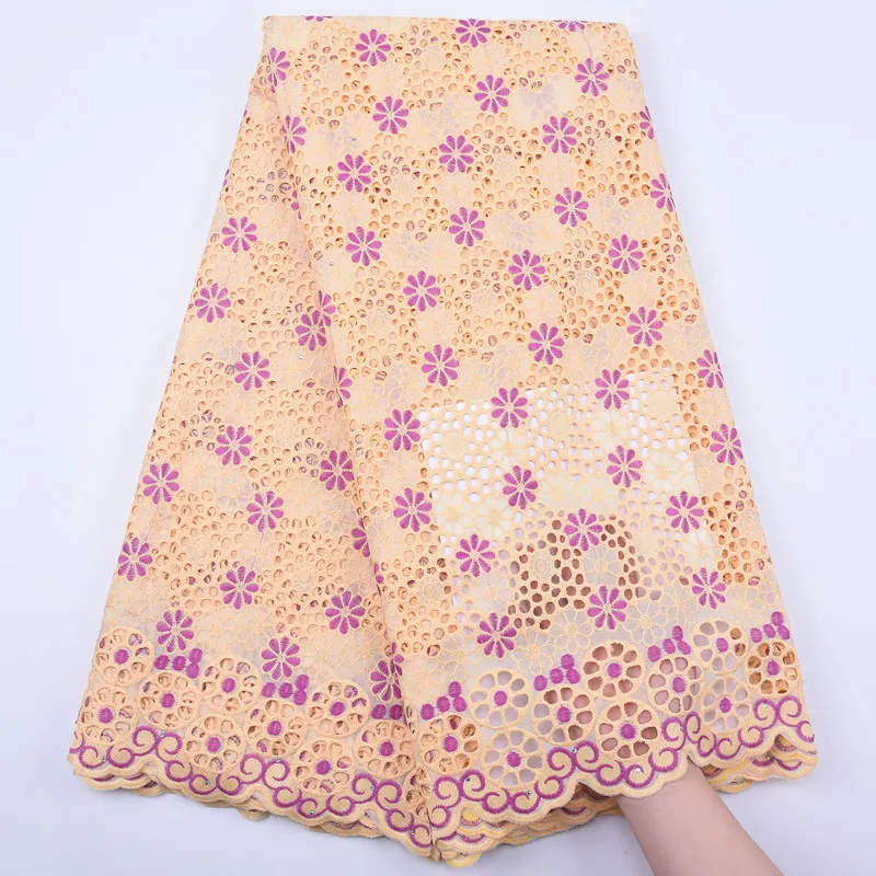 Кружевная ткань 100% хлопок швейцарская вуаль для свадьбы | Дом и сад