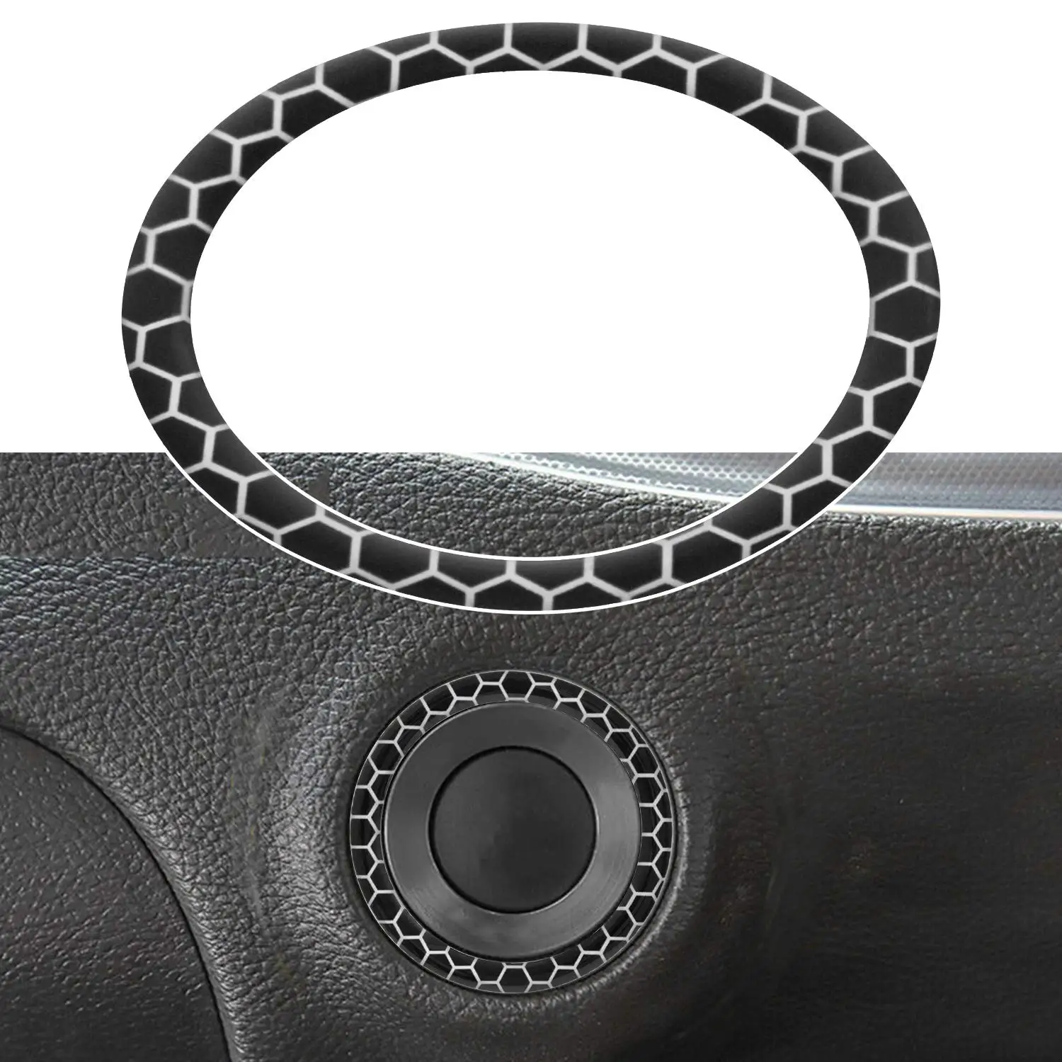 

Chuang Qian кнопка включения/остановки двигателя, переключатель, ручка, отделка, пластиковый корпус для Dodge Challenger, зарядное устройство 2015-2020