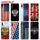 Силиконовый чехол для телефона Samsung Galaxy S10 E PLUS A10 A20 A30 A40 A50 A70 A10E A20E M20 s7 с российским американским британским флагом