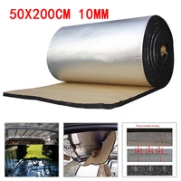50x200cm sound deadener car insulation bloack heatsound thermal proofing pad auto accessories parts for automobiles