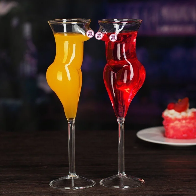Красивый бокал для коктейлей шампанского украшение KTV бокалы вина с