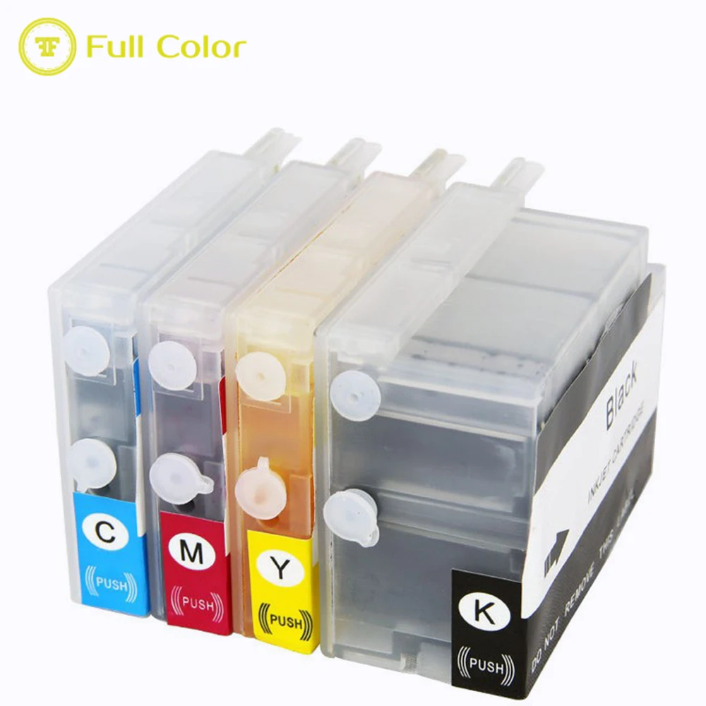 Полноцветный многоразовый сменный картридж с чипом автоматического сброса arc 932