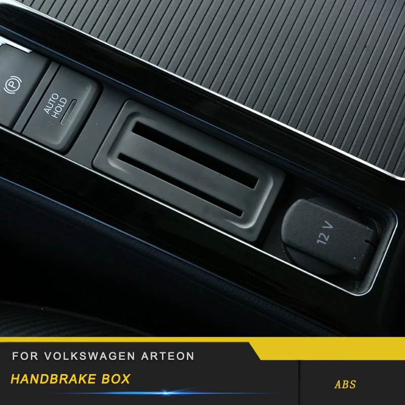 Для VW Volkswagen Arteon автомобильный Стайлинг центральная консоль коробка для хранения карт Органайзер чехол аксессуары для интерьера