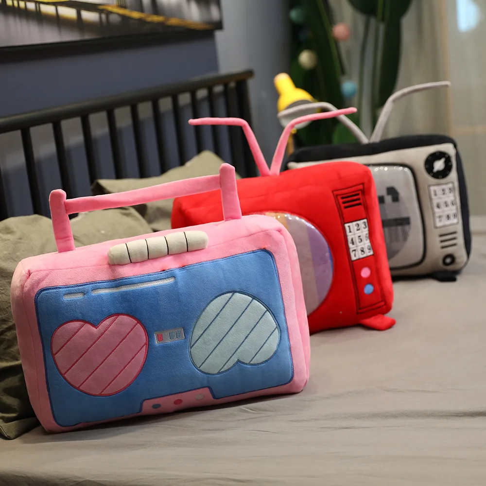 Забавная плюшевая подушка традиционная для телевизора | Игрушки и хобби