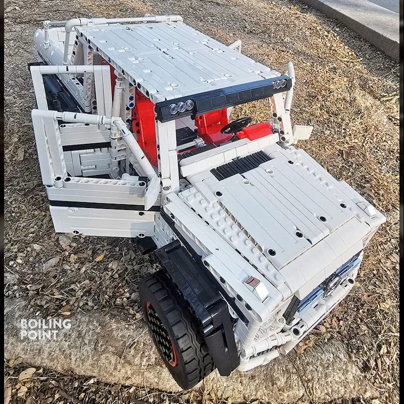 

New High-Tech MOC RC Motorized G700 6x6 SUV Truck Vehicle Model Building Blocks Bricks Creative Off-Road Car Toys for Kids