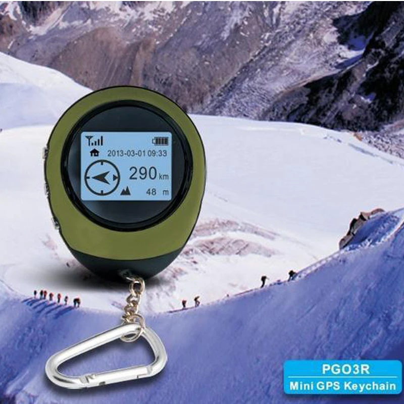 Mini Handheld GPS Navigation Receiver Location Finder USB Rechargeable with Digital Compass for Outdoor Travel Locator | Автомобили и