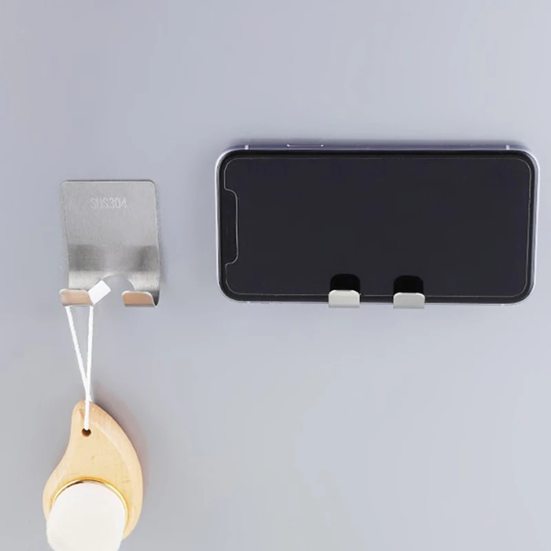 

1PC Stainless Steel Razor Holder Men Shaving Razor Straight Stand Shelf Shaving Razor Storage Rack Bathroom Hook Organizer