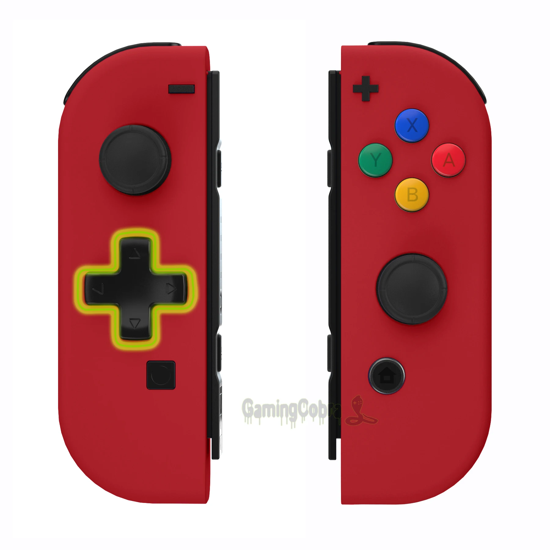 

eXtremeRate Replacement Shell Handheld Controller Housing (D-Pad Version) with Full Set Buttons for NS Switch JoyCon & OLED
