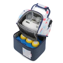 V-Coool 2-Layer Fashion Baby Bottle Bag Diaper Bags Backpack Mom Maternity Messengers Milk Fresh Storage Cooler Bags DEO