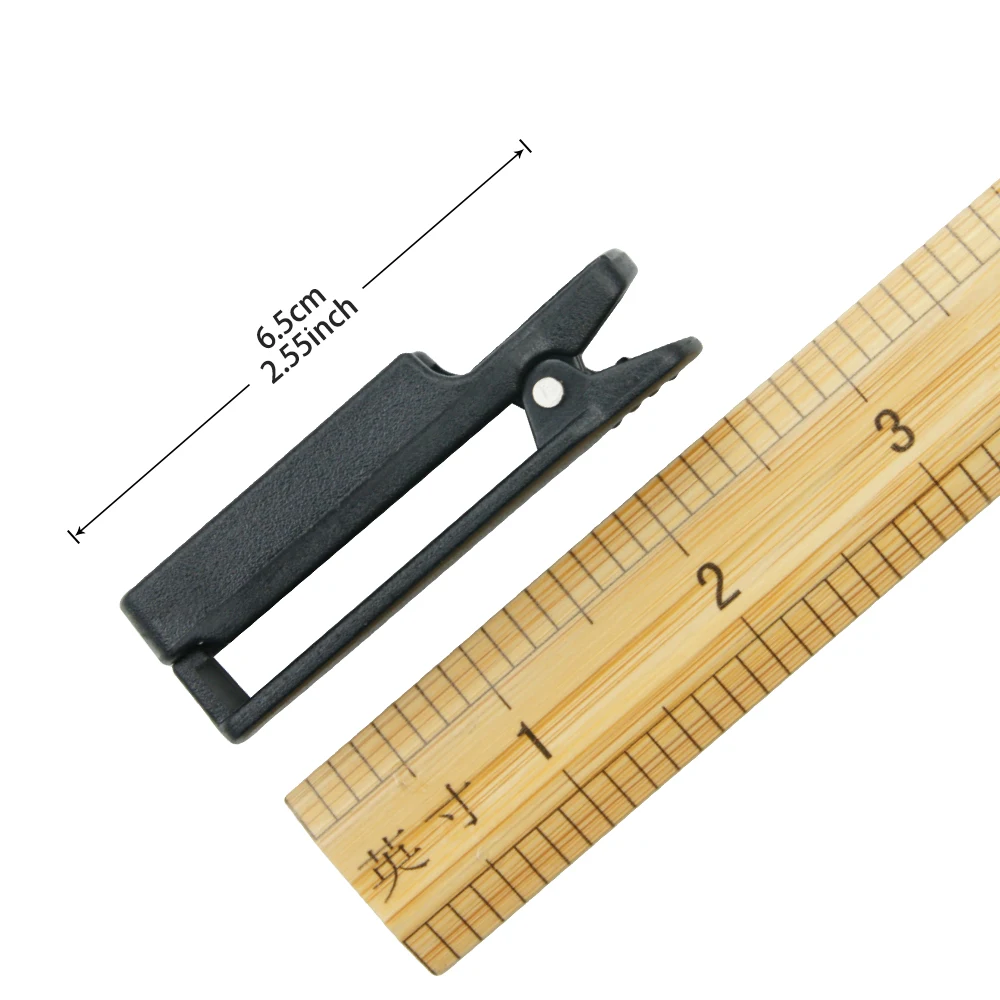 10Pcs Walkie Talkie Belt Clip for Baofeng BF-A58 UV-XR UV-5S GT-3WP UV-9R UV-9RPlus Two Way Radios Replacement Belt Clip