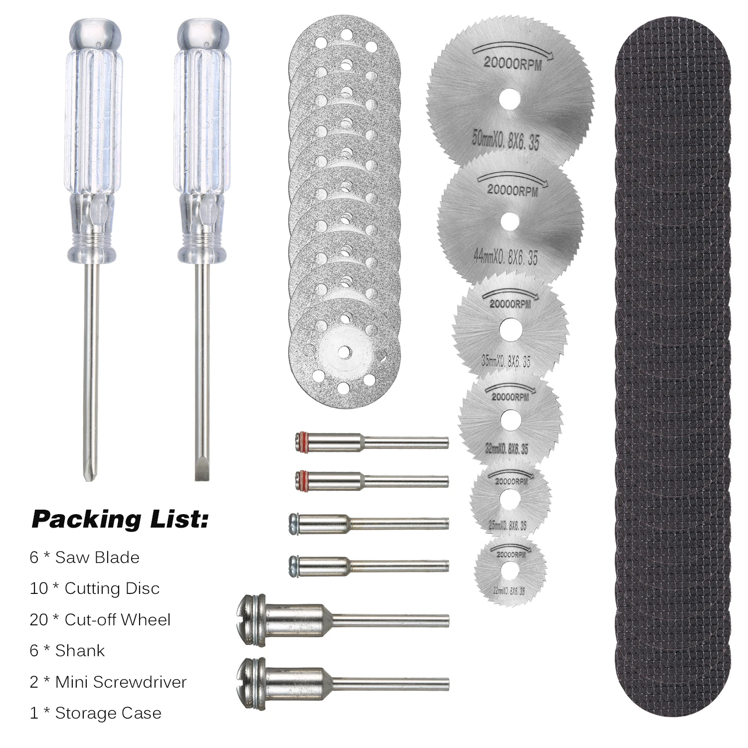 

Диск дисковый для мини-циркулярной пилы, 45 шт.