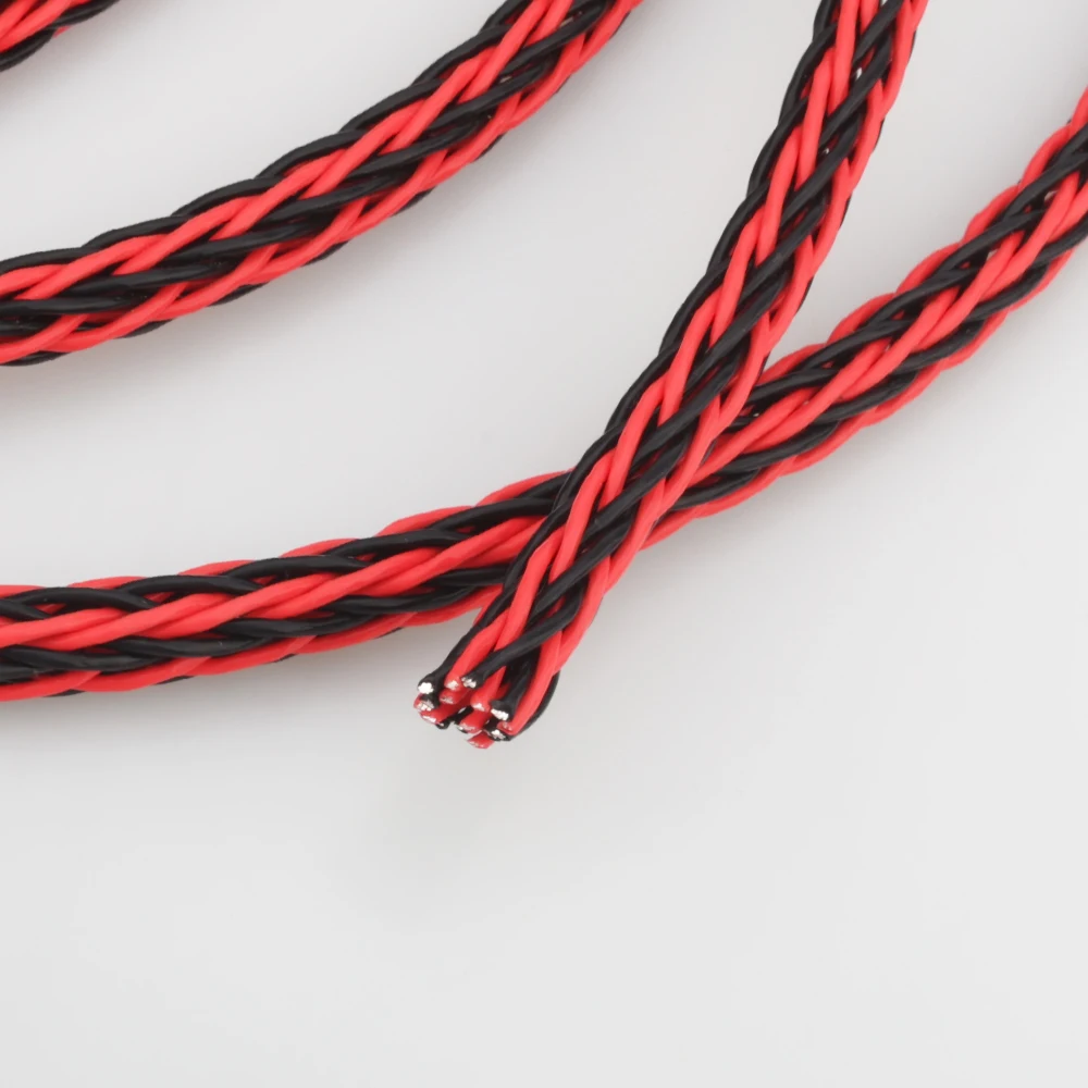 Высококачественный аудиокабель 8AG высокой чистоты с посеребренным покрытием OCC Hi