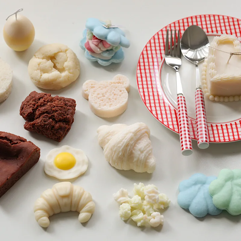 Baking Accessories Pastry Dessert Bread Mousse Cheese Candle Silicone Mold Cake Decoration Making Kit Fondant Molds | Дом и сад