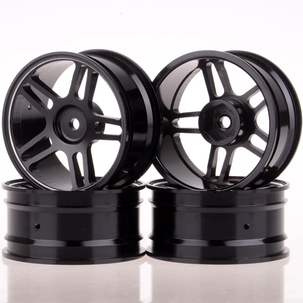 4 шт. алюминиевый сплав металлический обод для HPI HSP RC модель 1:10 на дороге гоночный