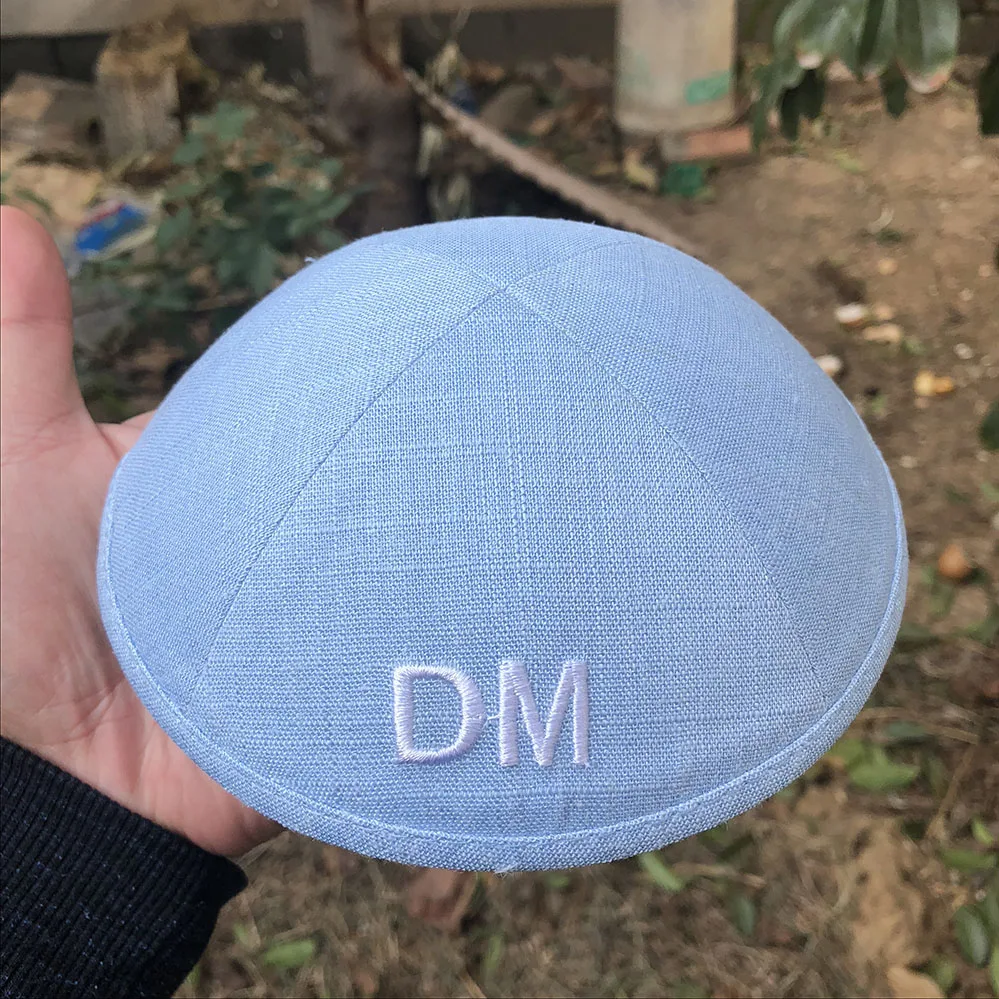 Постельное белье KIPPA, BABY BLUE KIPPOT, KIPPAH, KIPOT, персонализированные KIPPAH