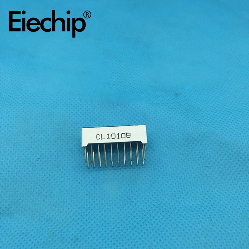 

5pcs high-quality 10-segment light bar 10-segment digital display 10-segment blue CL1010B blue display 10-segment LED blue