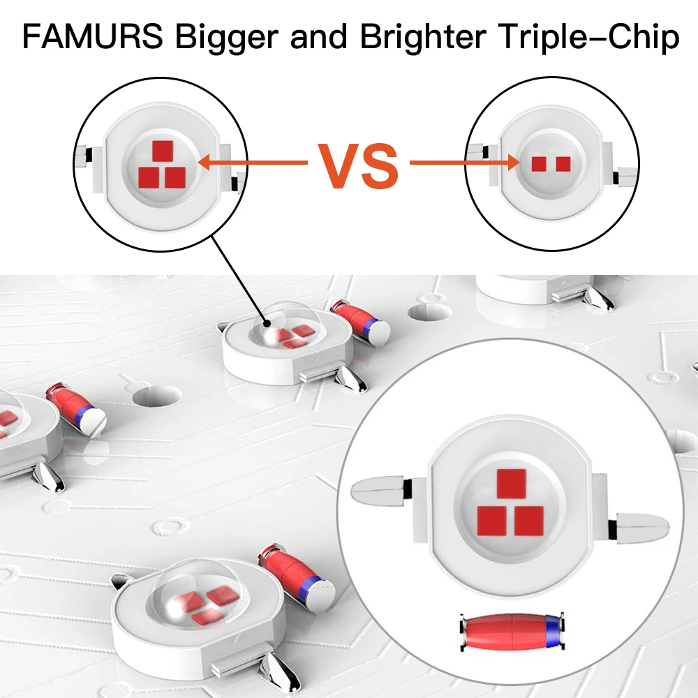 Светодиодсветильник для выращивания семян 1500 Вт УФ ИК|grow light full spectrum|full spectrumled grow |