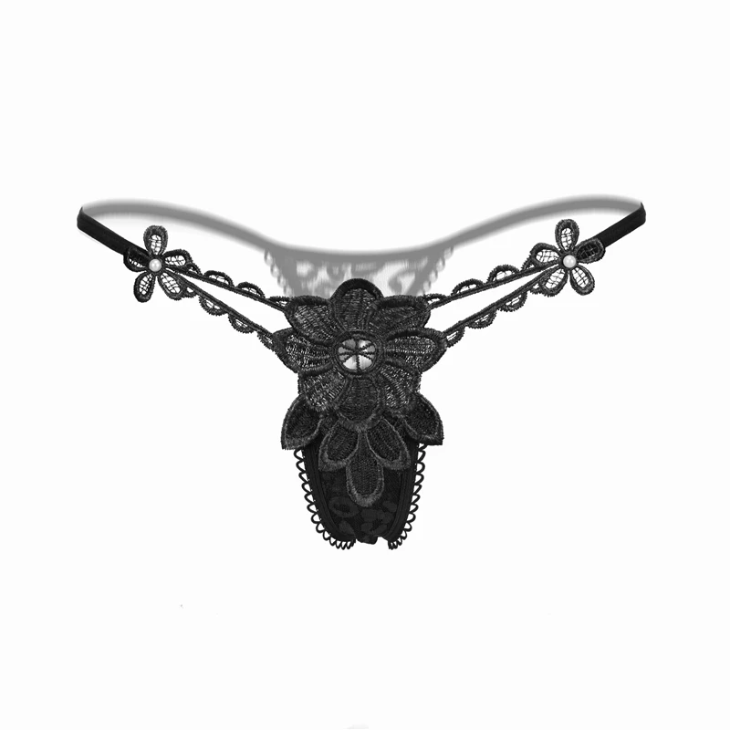 

Сексуальные трусики AIIOU, женское бикини, нижнее белье, стринги, нижнее белье, прозрачные вышитые женские трусики, кружевные цветочные Эротич...
