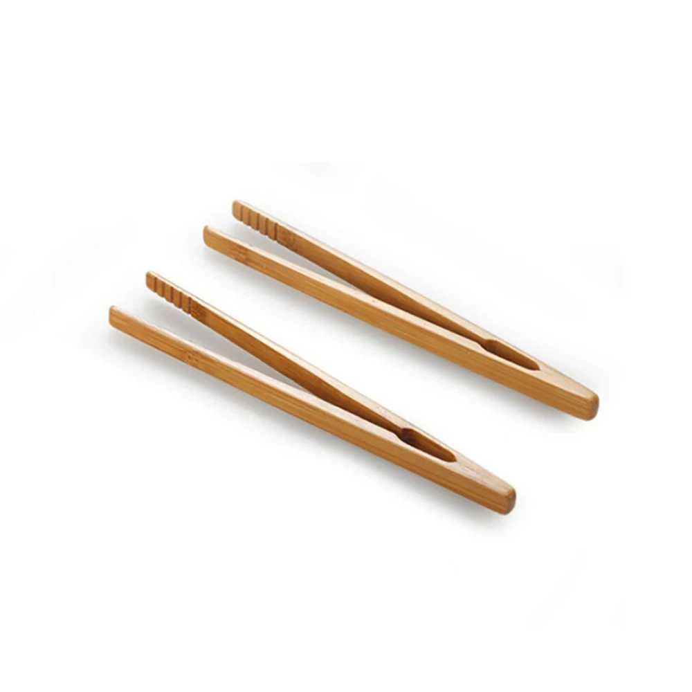 20 шт. бамбуковая древесина тост зажим для чая Тонг деревянная соковыжималка
