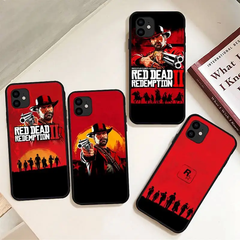 Чехол для телефона Red Dead выкуп 2 iphone 12 13 Mini SE 2020 5 5S 6 6S Plus 7 8 X XR XS 11 Pro Max Fundas Coque cover |