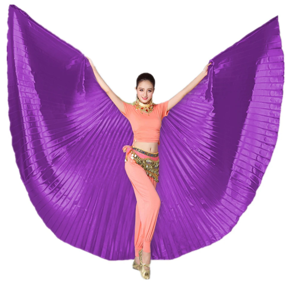 

11Color Adult Belly Dance Butterfly Wings for Women Gold Bellydance Costume Accessories Indain Stage Performance Dancing Wear