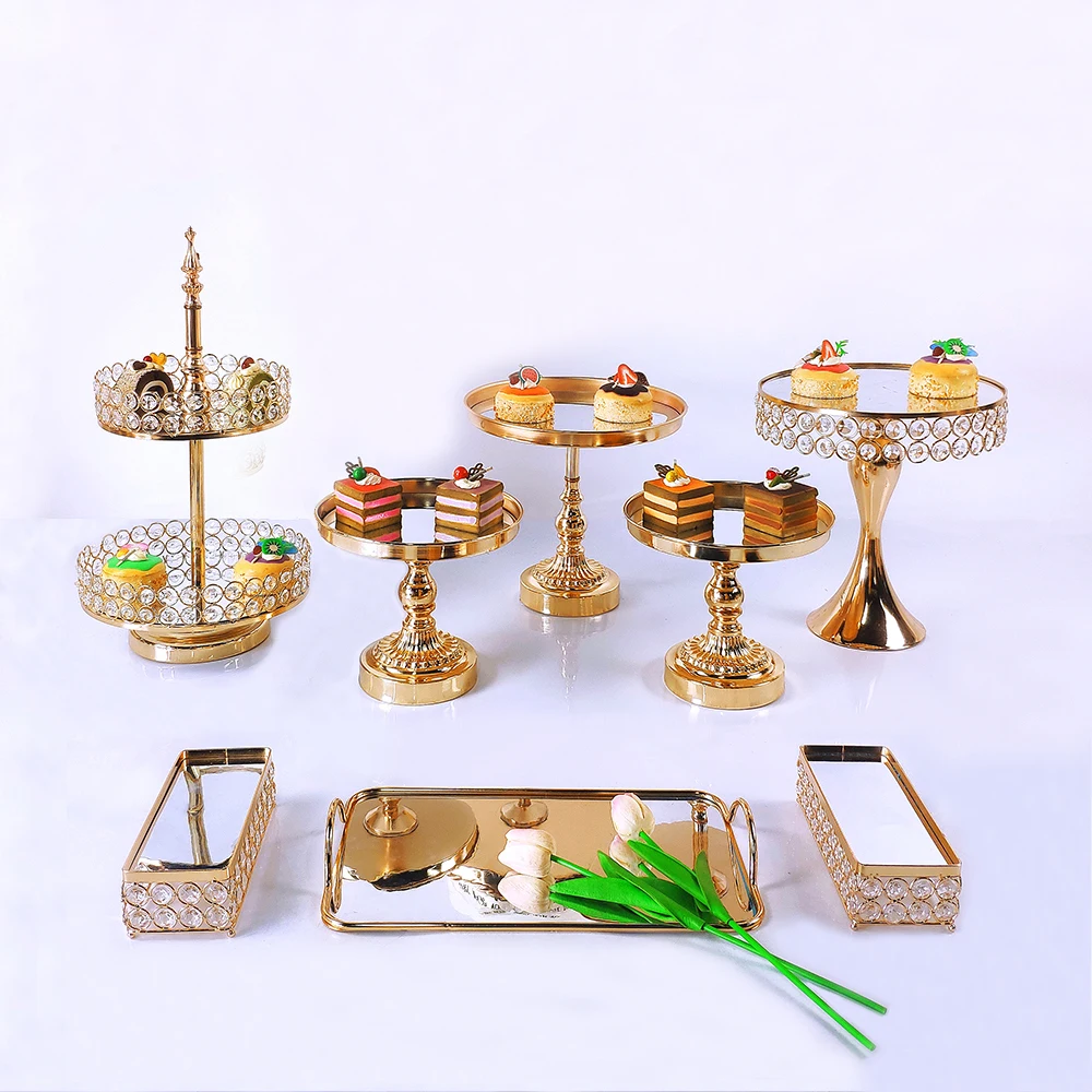 6-10 шт. стеллаж для торта с кристаллами | Дом и сад