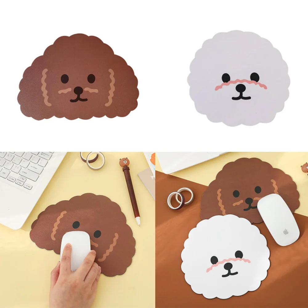 1 шт. корейский домашний Ins простой мультяшный Тедди щенок коврик для мыши