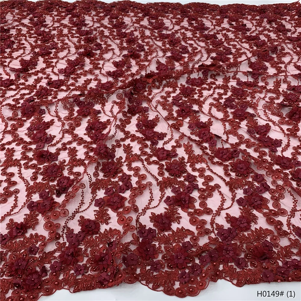 

Африканская сетчатая кружевная ткань, блестящие бусины, приклеенная французская фотосессия для вечернего платья H0149