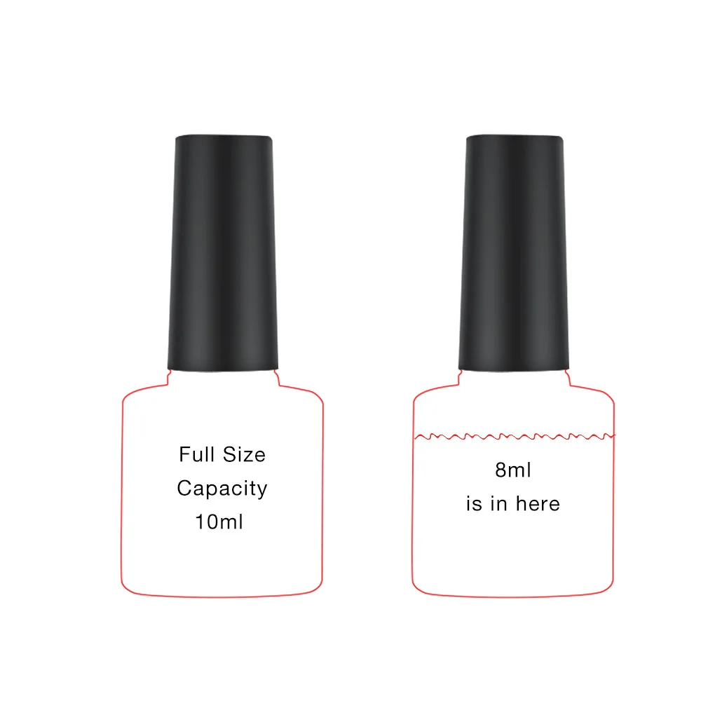 LadyMisty нет протрите Гель лак для верхнего и базового покрытия 2 шт./лот