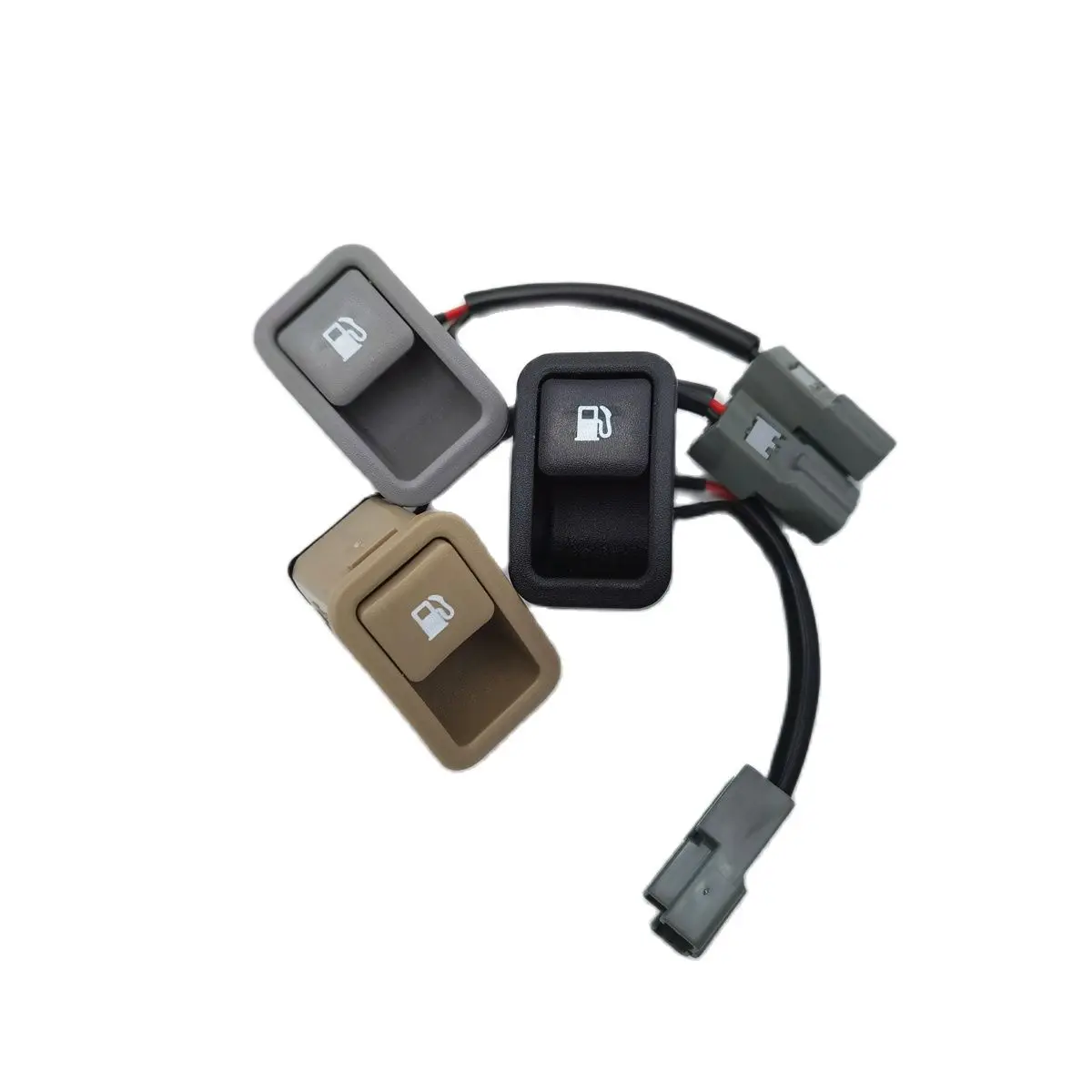 Оригинальная крышка топливного бака Кнопка открытия переключателя для Hyundai Santa Fe