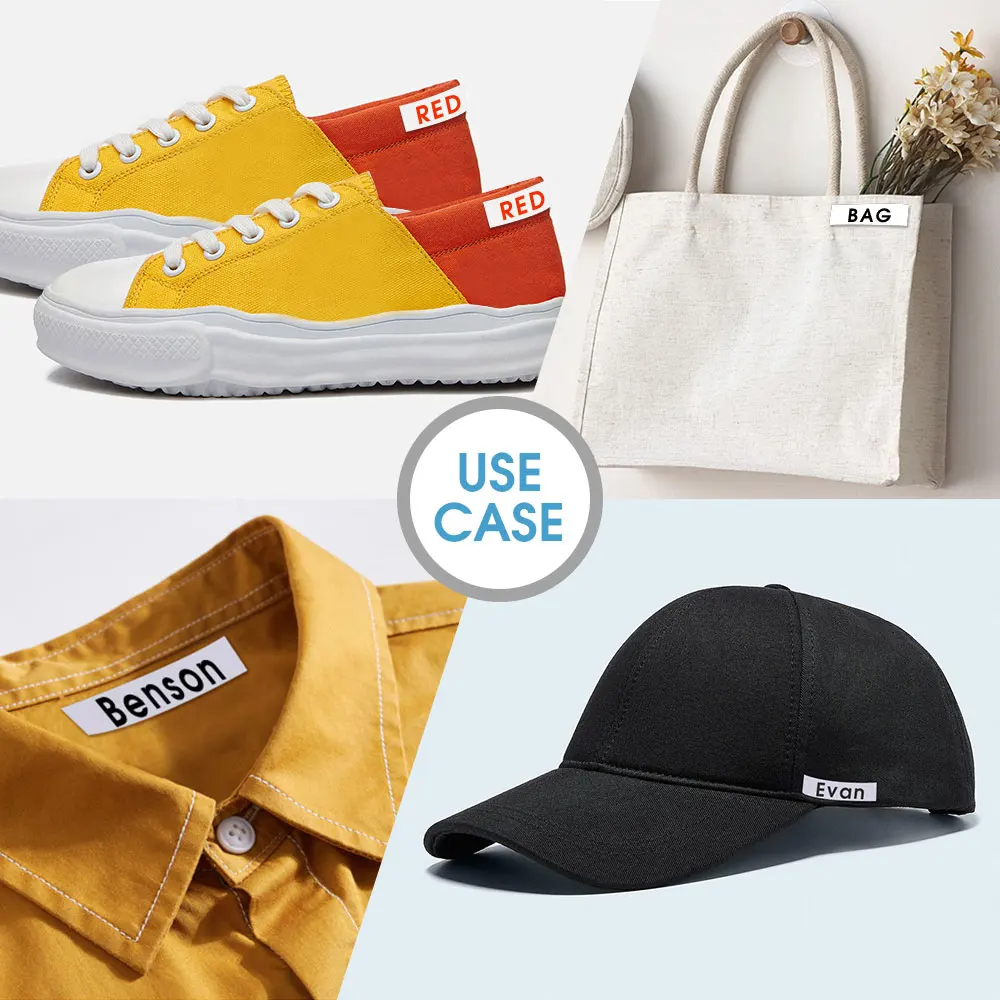 Topcolor 6PK тканевые наклейки для одежды, ленты для этикеток Letratag 18769 18775 18779, для принтера Letratag 110T QX50 2000