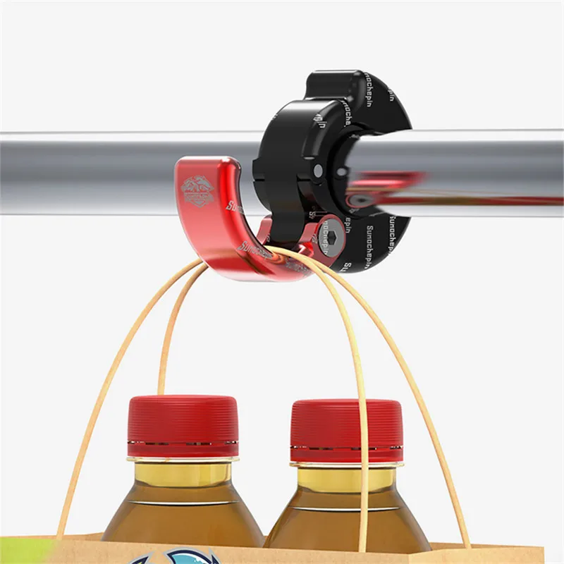 

1pcs Motorcycle Deco Kit Moto Handlebar Hook Motorbike Helmet Holder Luggage Bag Scooter Bar Hook Hanger Metal Accessories