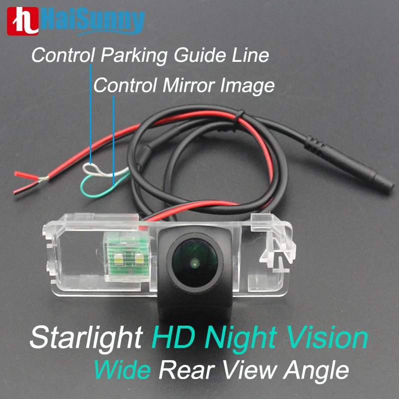 

Car Rear Backup Reverse Camera For VW MK6 Golf 6 5 MK5 City Scirocco Passat CC B7 Phaeton MCCD Fisheye Night Vision Rearview