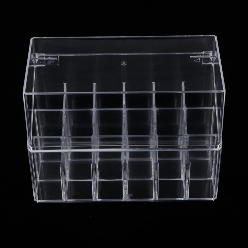 

Lipstick Holder Display Stand - Clear Cosmetic Storage Organizer with