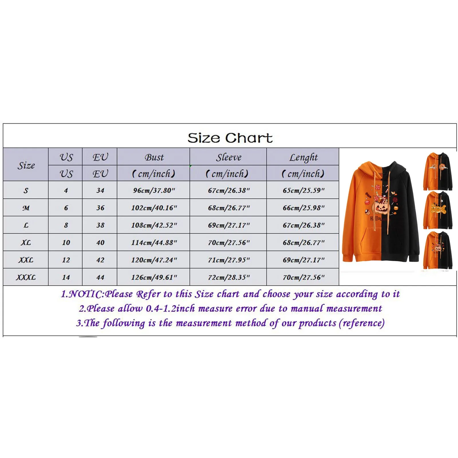 

Women Hoodies Long Sleeve Halloween Pumpkin Witch Hat Bat Printed Pullovers Sweatshirts Oversized Casual Tops Genshin Impact#25