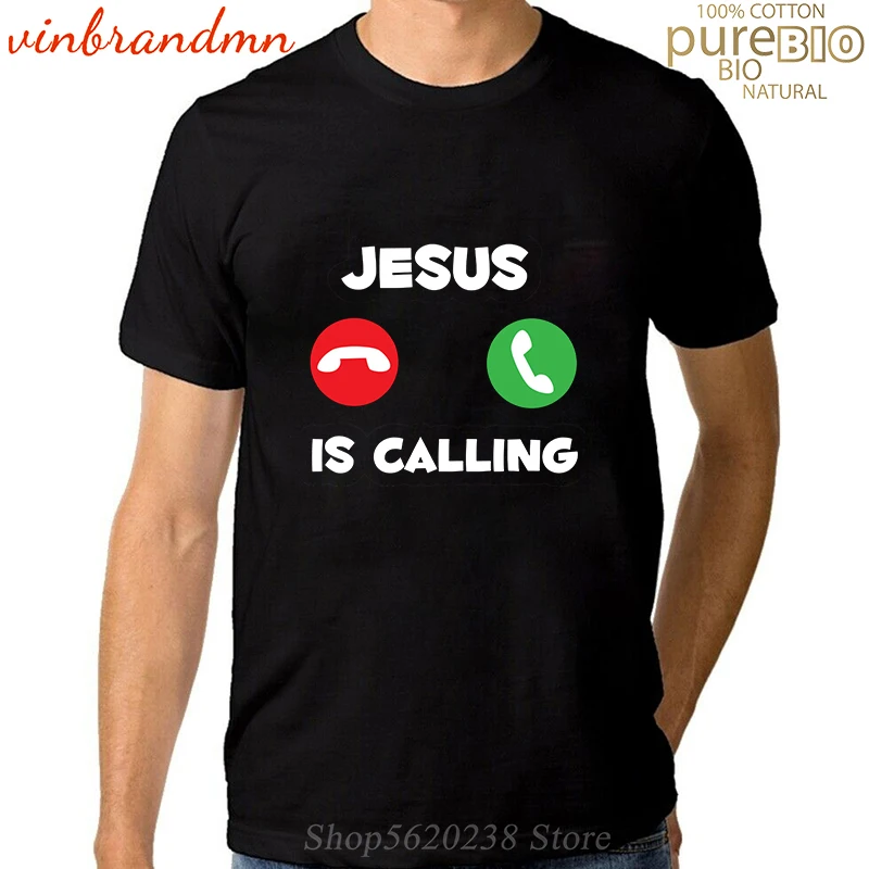 Футболка с надписью Jesus Is Call Christian Religion Библейская Вера католики Подарочная