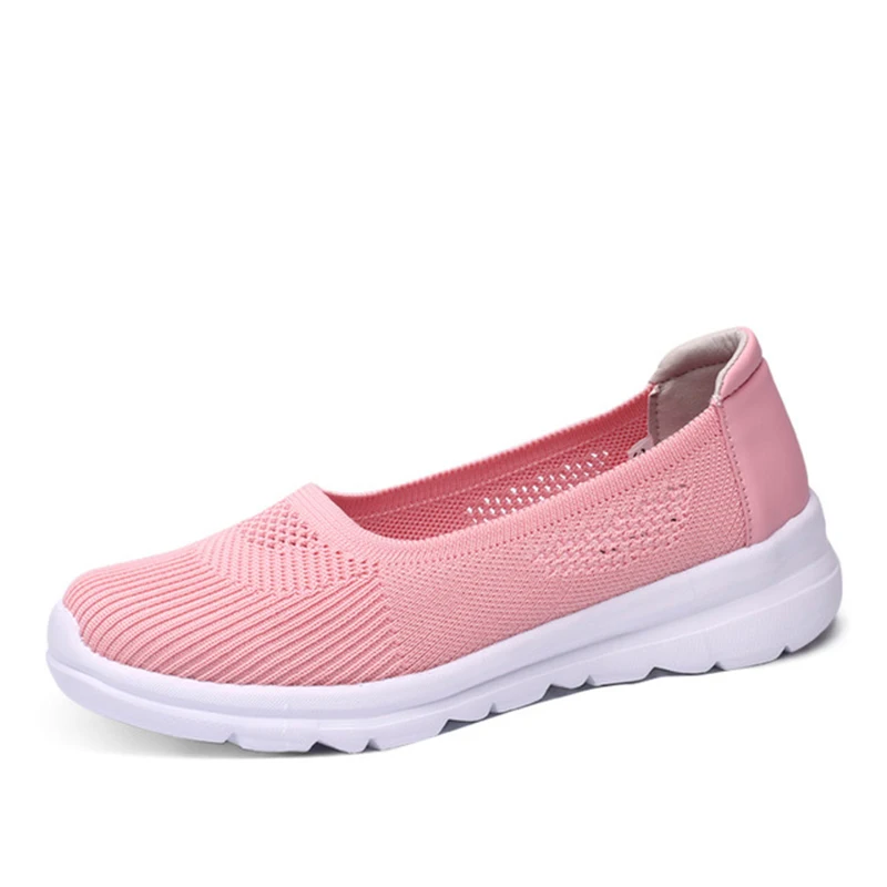 

Women Flats Casual Sneakers Breathable Ladies Mesh Slip On Women Vulcanized Shoes Walking Loafers Comfort Woman Footwear