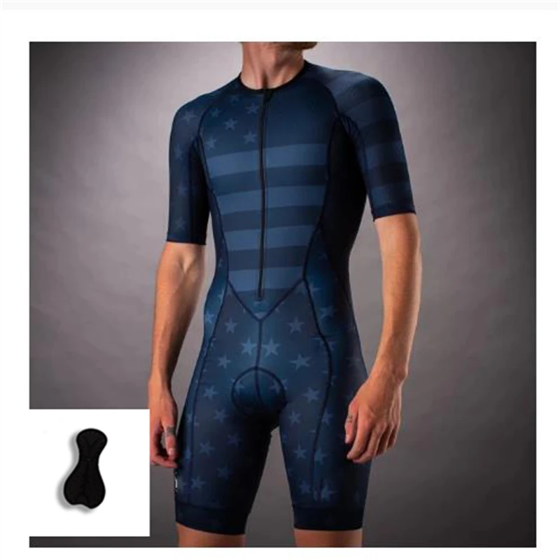 

New Ladies Cycling Wear Ropa Ciclismo Short Sleeve Jumpsuit Ciclismo Feminino Mountain Bike Cycling JersClothing Non-Slip Ribbon