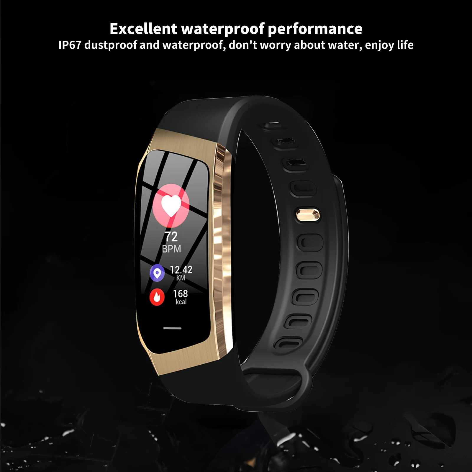Sport Watch Smart Bracelet Intelligent Sports Wristband with Heart Rate Blood Pressure Sleep Monitor Bluetooth 4.0 for Men Women |