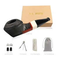 %e2%96%82%ce%be smokersmoking pipes classic bulldog shape design wooden tobacco smoking pipe hand carved of briar root free smoking tool