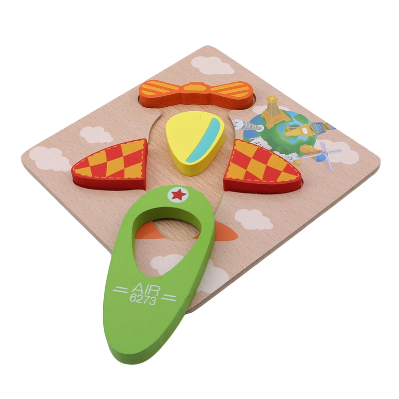 

Owl Butterfly Cartoon Animal Puzzles Kids Toys For Children Gift Baby Montessori Educational Learning Wooden Toys