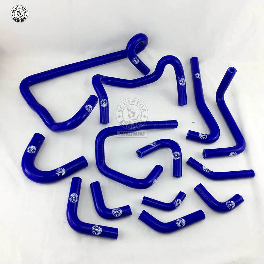 Силиконовый шланг нагревателя радиатора для Nissan skyline GTR R33 R34 RB26DET RB26 (13 шт.) Φ +