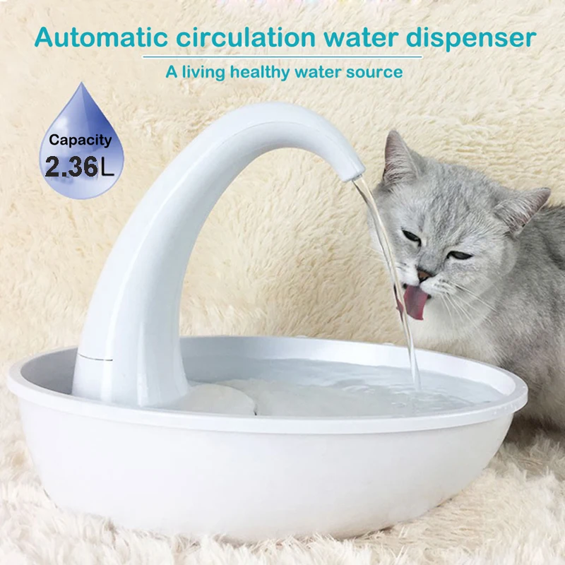 

Автоматическая поилка для кошек, 110-230 В, 2,36 л