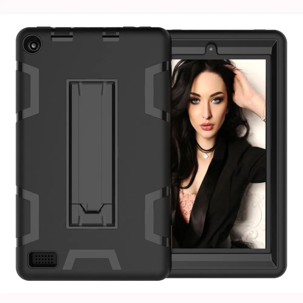 For Amazon Kindle All-New Fire 7 2019 2017 Tablet Case Shock-proof Drop resistance Stand Hard Cover z1125 | Компьютеры и офис
