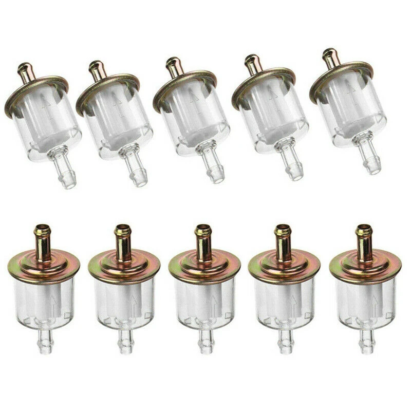 1Pc/Set Universal Motorcycle Small Engine Inline Carb Fuel Gas Filter Motorbike Motor Oil Filters | Автомобили и мотоциклы