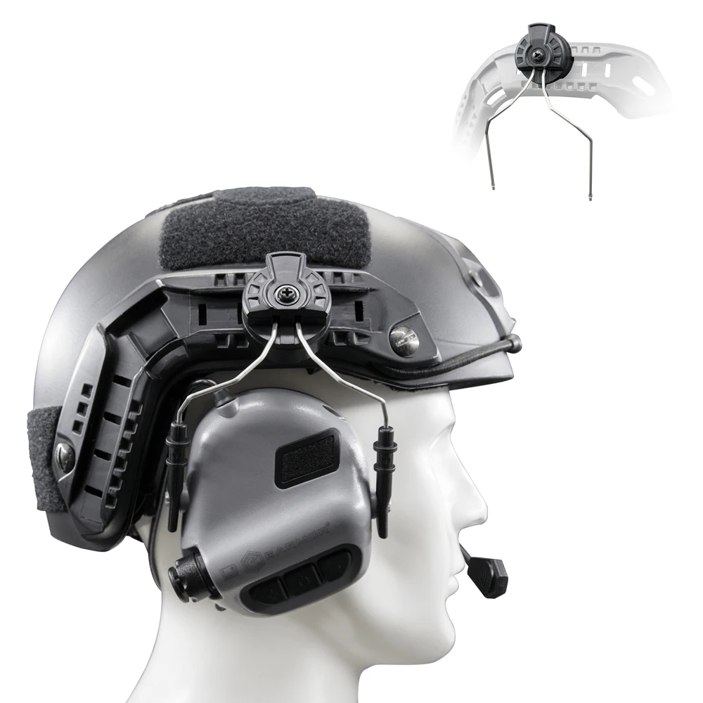 

New EARMOR airsoft M11 ARC Helmet Rails Adapter Attachment Kit For ARC Rail FAST Helmet Headset Adapter M11