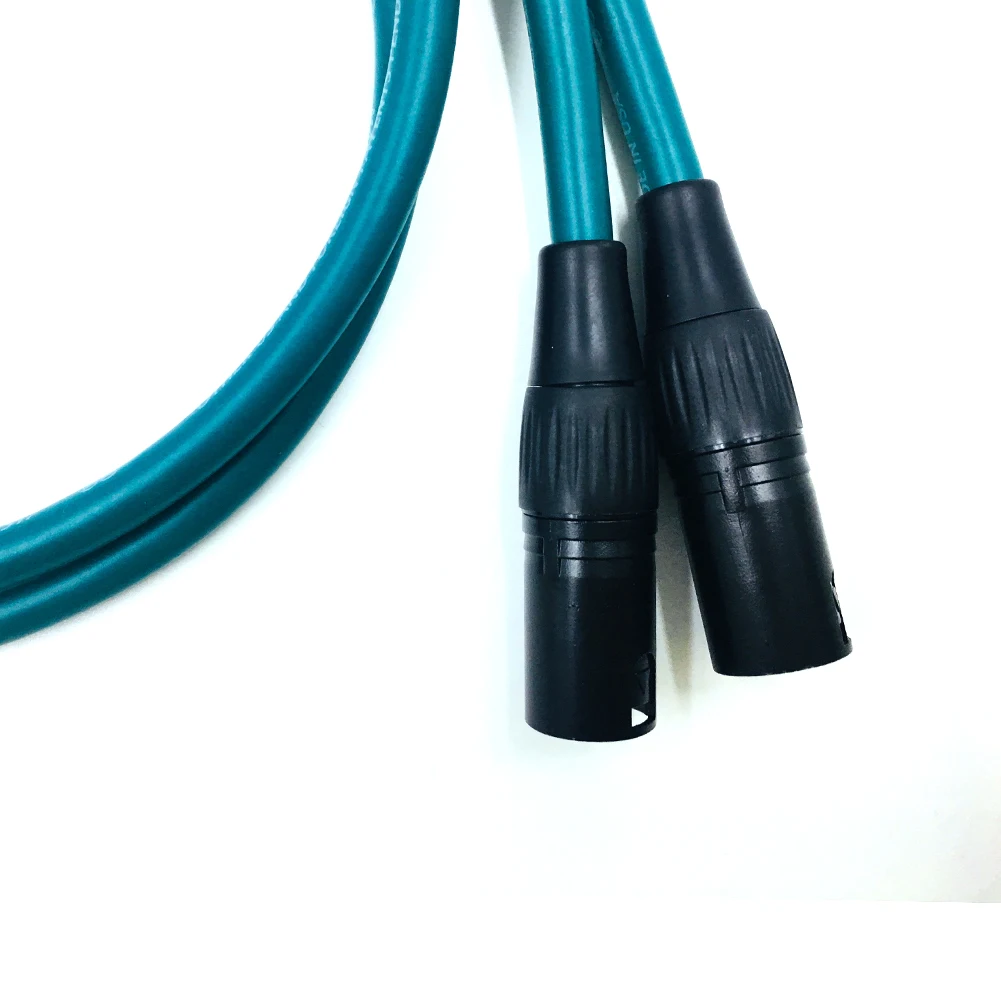 HiFi аудио 2 RCA штекер XLR Мужской Соединительный кабель HIFI 3 Pin Hi-end усилитель CD к
