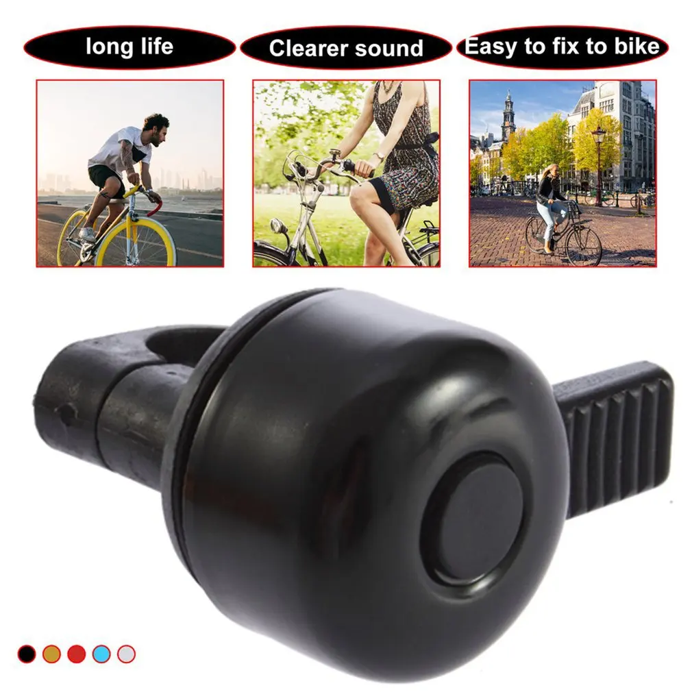 

Bicycle Bells Bicycle Accessories Oxidized Car Bells Thumb Small Bell Black Aluminum Alloy And Engineering Plastic